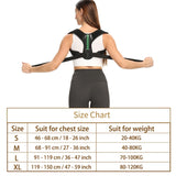 Adjustable Shoulder & Back Posture Support Belt