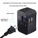 GlobalCharge Universal Travel Adapter - angle 2