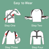 Adjustable Shoulder & Back Posture Support Belt