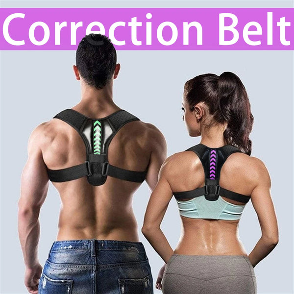 Adjustable Shoulder & Back Posture Support Belt