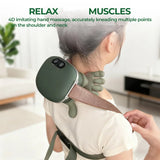 Wireless Bionic Finger Neck & Shoulder Massager