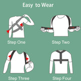 Adjustable Shoulder & Back Posture Support Belt