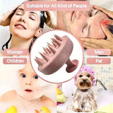 Silicone Scalp Shampoo Brush